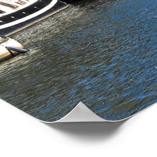 Amsterdam Canals Poster (Ecke)