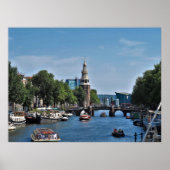 Amsterdam Canals Poster (Vorne)