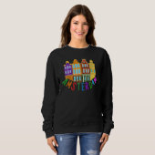 Amsterdam City Netherlands souvenir  for men women Sweatshirt (Vorne ganz)