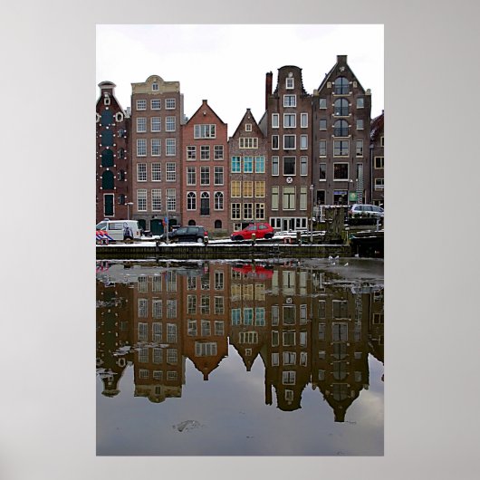 Amsterdam City Poster (Vorne)