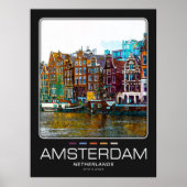 Amsterdam City Poster (Vorne)