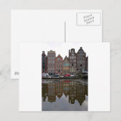 Amsterdam City Postkarte (Vorne/Hinten)