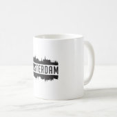 Amsterdam City Skyline Cityscape Kaffeetasse (VorderseiteRechts)