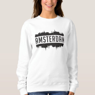 Amsterdam City Skyline Cityscape Sweatshirt