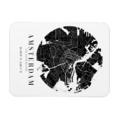 Amsterdam Citymap Magnet (Horizontal)