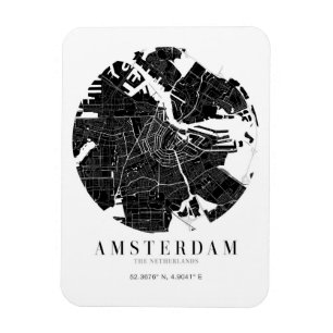 Amsterdam Citymap Magnet