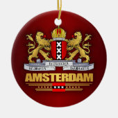 Amsterdam COA Keramik Ornament (Vorne)