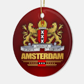 Amsterdam COA Keramik Ornament (Links)