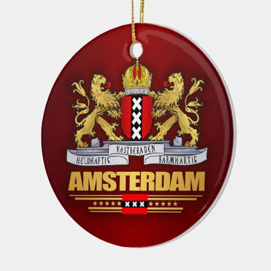 Amsterdam COA Keramik Ornament (Links)