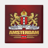Amsterdam COA Magnet (Vorne)