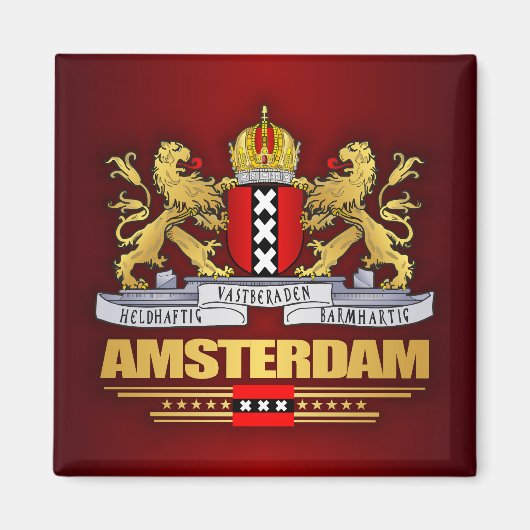 Amsterdam COA Magnet (Vorne)
