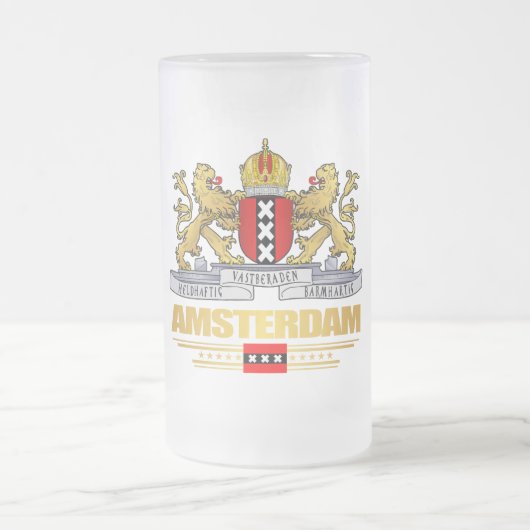 Amsterdam COA Mattglas Bierglas (Mittel)