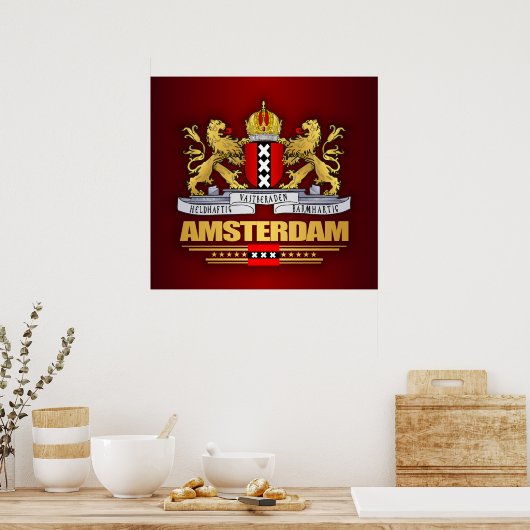 Amsterdam COA Poster (Küche)