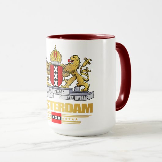 Amsterdam COA Tasse (VorderseiteRechts)