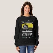 Amsterdam Crew-Urlaubsfeier-Team Sweatshirt (Vorne ganz)