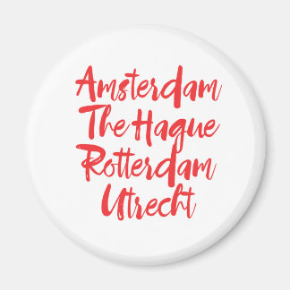 Amsterdam Den Haag Rotterdam Utrecht Magnet