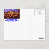AMSTERDAM DER BESTE ORT POSTKARTE (Rückseite)