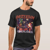 Amsterdam die Niederlande #3 T-Shirt (Vorderseite)