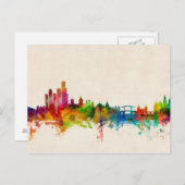 Amsterdam die niederländischen Skyline Postkarte (Vorne/Hinten)