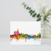 Amsterdam die niederländischen Skyline Postkarte (Stehend Vorderseite)