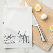 Amsterdam Dishtowel Geschirrtuch (Viertel Falte)