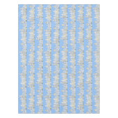 Amsterdam Dutch Houses Watercolor Village Blue Tischdecke (Vorderseite)