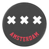Amsterdam Eishockey Puck (Vorderseite)