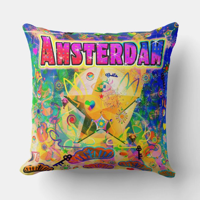 Amsterdam Epoch Hour Pillow Kissen (Vorderseite)