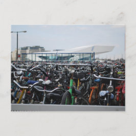 Amsterdam - Fahrräder Postkarte