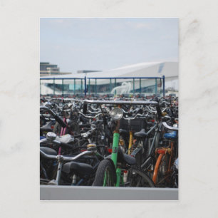 Amsterdam - Fahrräder Postkarte
