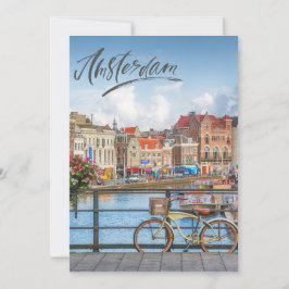 Amsterdam Feiertagskarte