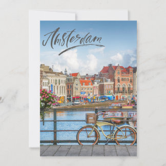 Amsterdam Feiertagskarte