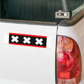 Amsterdam flag autoaufkleber (Auf Lkw)