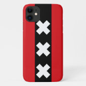 Amsterdam-Flagge Case-Mate iPhone Hülle (Rückseite)