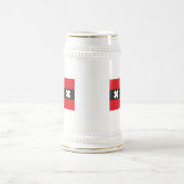 Amsterdam-Flaggen-Tasse Bierglas (Mittel)
