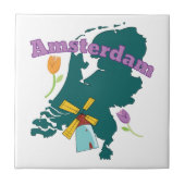 Amsterdam Fliese (Vorderseite)