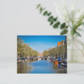 Amsterdam - Fluss Postkarte (Stehend Vorderseite)
