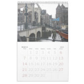 Amsterdam Foto Calendar Kalender (Mär 2027)