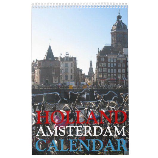 Amsterdam Foto Calendar Kalender (Titelbild)
