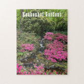 Amsterdam Gärten und Wasserfall-Puzzle Puzzle (Vertikal)