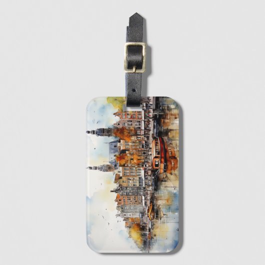 Amsterdam Gepäckanhänger (Vorderseite Vertikal)