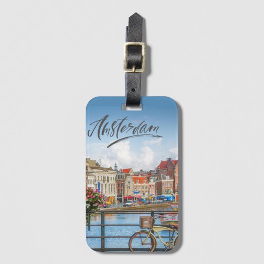 Amsterdam Gepäckanhänger (Vorderseite Vertikal)