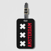 Amsterdam Gepäckanhänger (Vorderseite Vertikal)