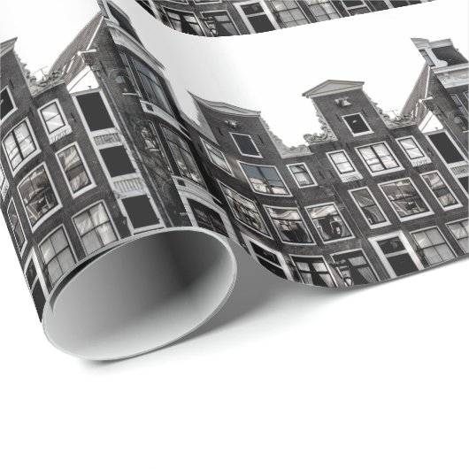 Amsterdam Geschenkpapier (Rolleneckpunkt)