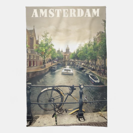Amsterdam Geschirrtuch (Vertikal)