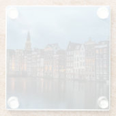 Amsterdam Glasuntersetzer (Rückseite)