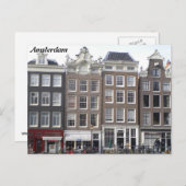 Amsterdam greetingcard postkarte (Vorne/Hinten)