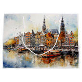 Amsterdam Große Geschenktüte (Vorderseite)