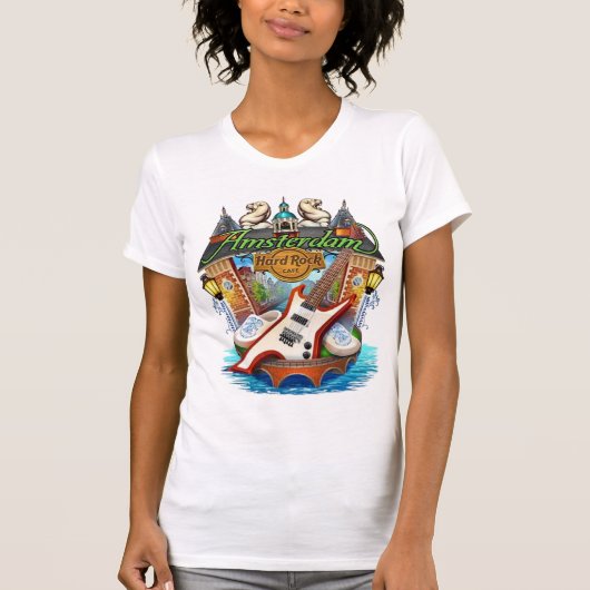Amsterdam Hard Rock T-Shirt (Vorderseite)