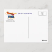 Amsterdam Hauptbahnhof Postkarte (Rückseite)